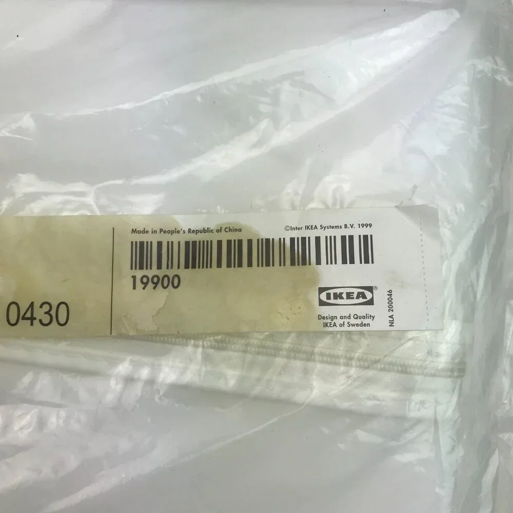 IKEA Plastic Garment Cover Set 3 Zippered Suit Clothing Protector